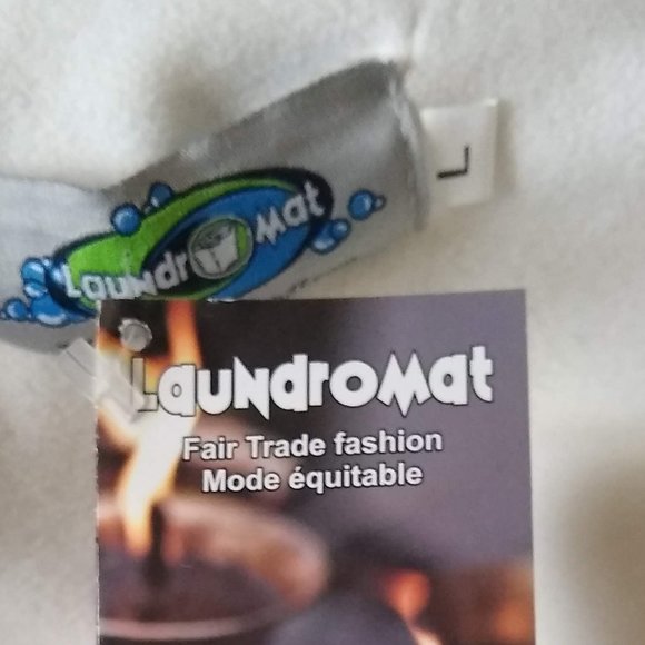 vintage y2k Laundromat wool sweater jacket with hood NWT - Picture 6 of 12